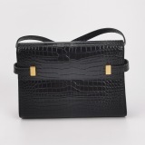 Saint Laurent Manhattan Shoulder Bag Leather Small — thumbnail 5
