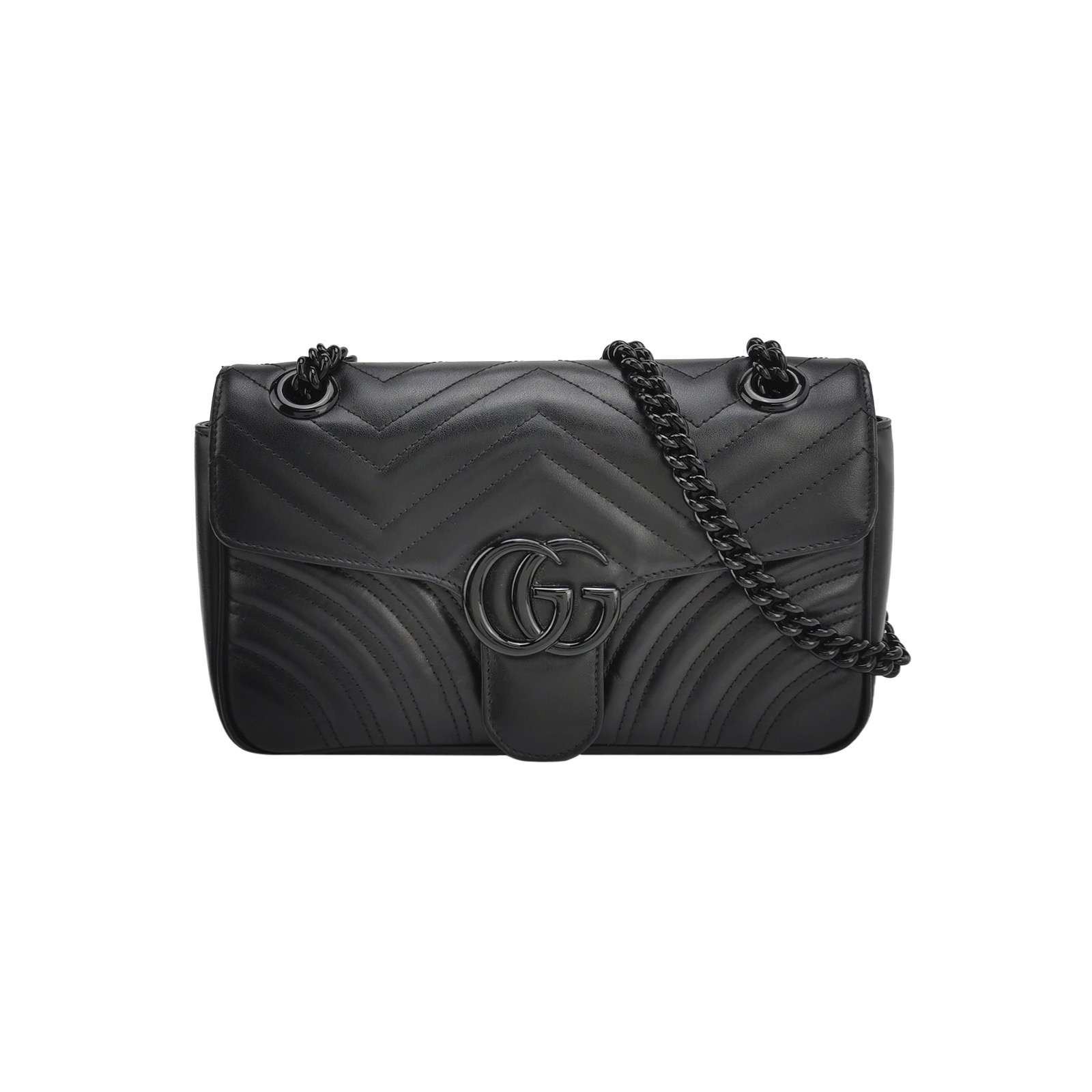 Gucci GG Marmont Flap Bag Matelasse Leather Small — photo 1 of 13