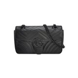 Gucci GG Marmont Flap Bag Matelasse Leather Small — thumbnail 1