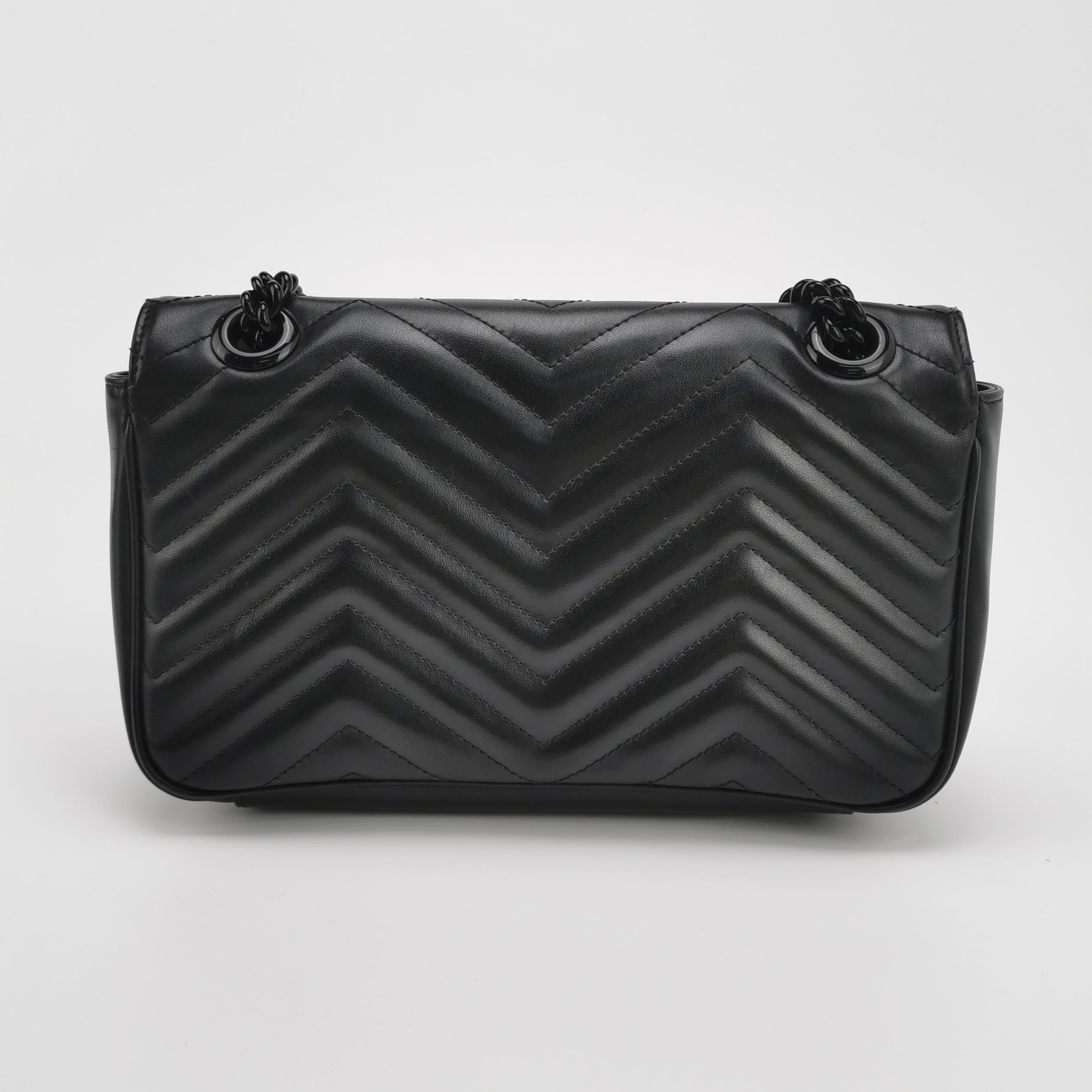 Gucci GG Marmont Flap Bag Matelasse Leather Small — photo 5 of 13