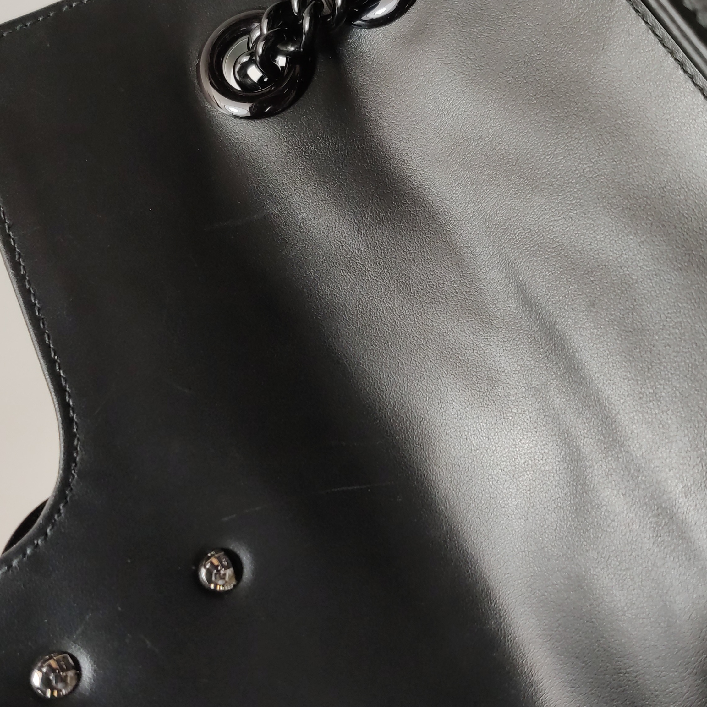 Gucci GG Marmont Flap Bag Matelasse Leather Small — photo 10 of 13