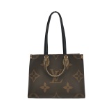 Louis Vuitton(LV) OnTheGo Tote Reverse Monogram Giant MM — thumbnail 1