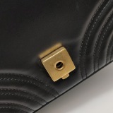 Gucci GG Marmont Top Handle Flap Bag Matelasse Leather Small — thumbnail 13