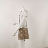 Louis Vuitton(LV) NeoNoe Handbag Bicolor Monogram Empreinte Giant MM — thumbnail 2