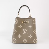 Louis Vuitton(LV) NeoNoe Handbag Bicolor Monogram Empreinte Giant MM — thumbnail 6