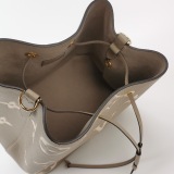 Louis Vuitton(LV) NeoNoe Handbag Bicolor Monogram Empreinte Giant MM — thumbnail 9