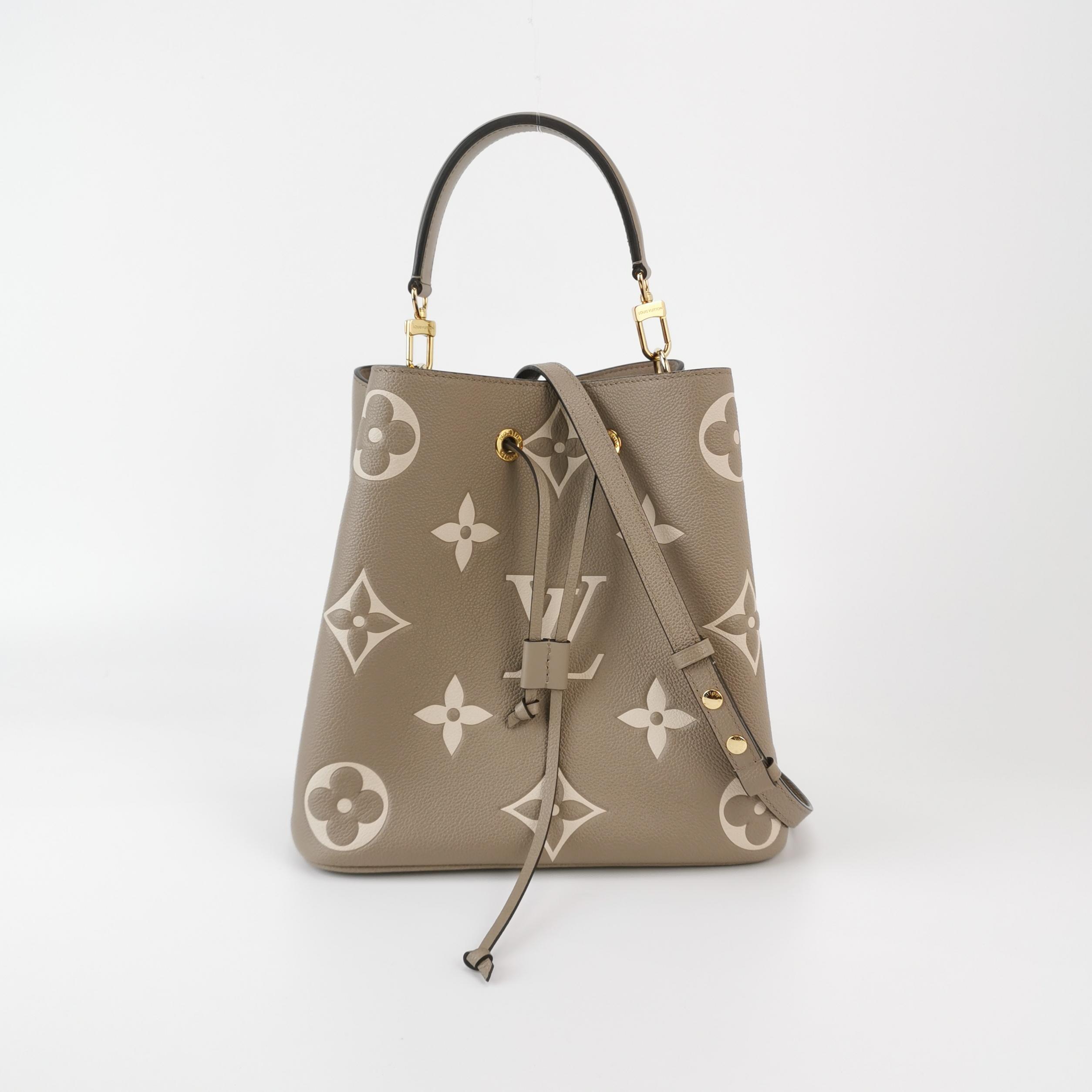 Louis Vuitton(LV) NeoNoe Handbag Bicolor Monogram Empreinte Giant MM — photo 5 of 20
