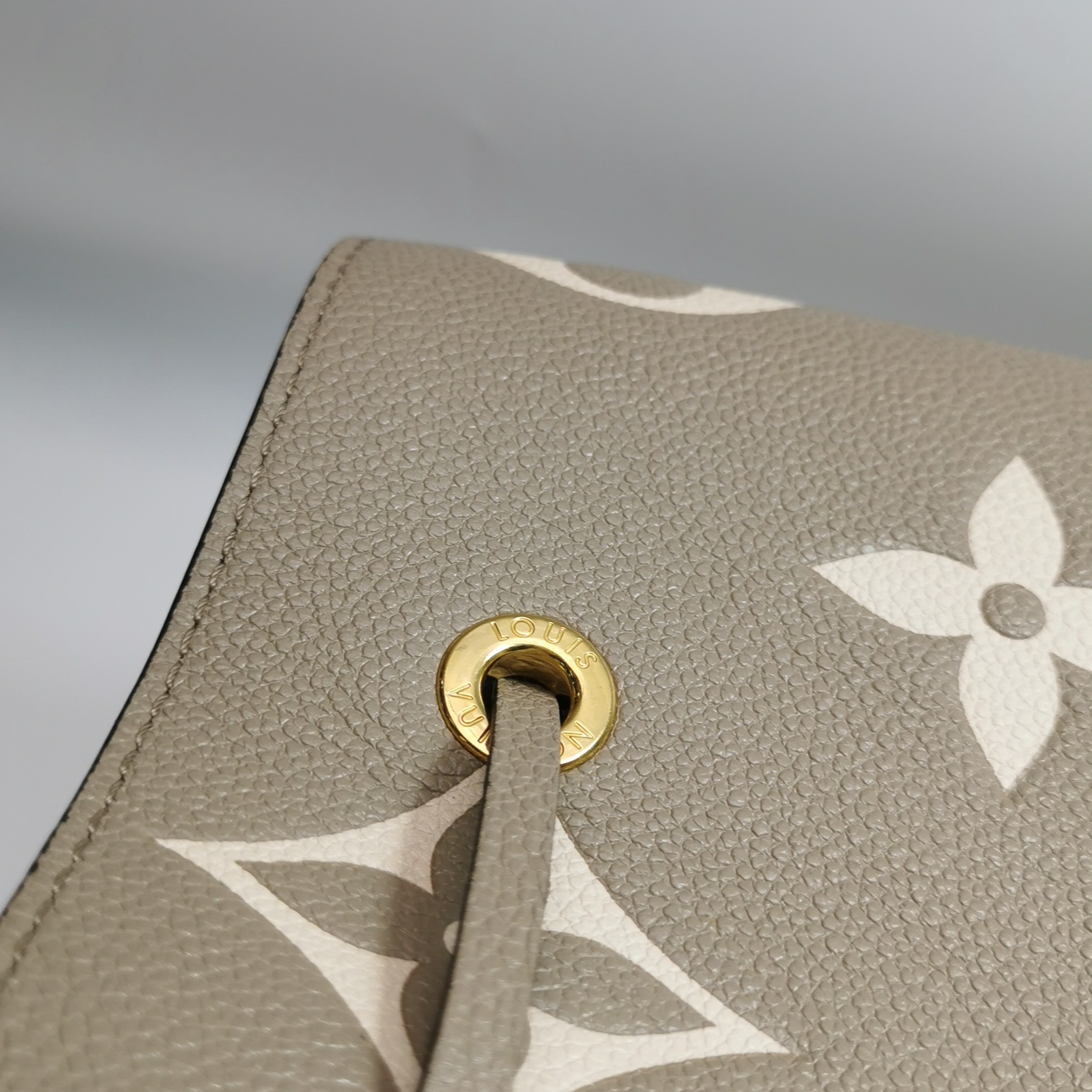 Louis Vuitton(LV) NeoNoe Handbag Bicolor Monogram Empreinte Giant MM — photo 13 of 20