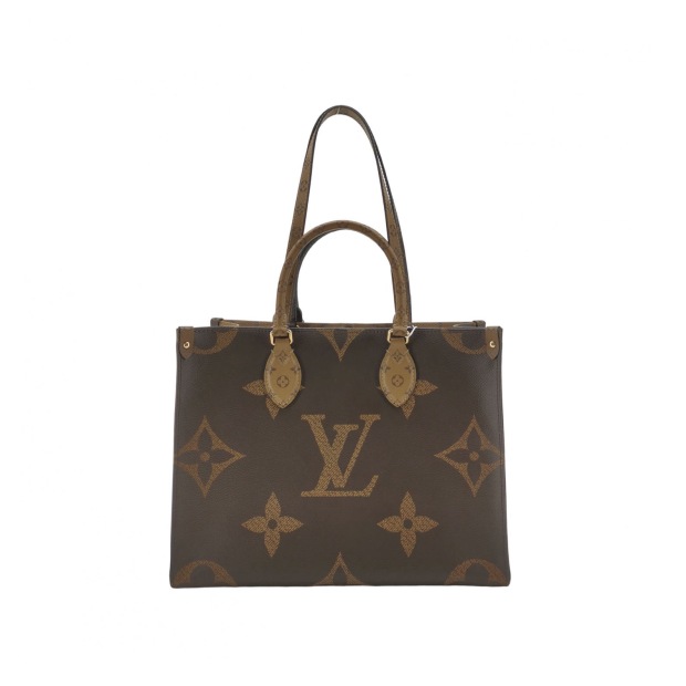 Louis Vuitton(LV) OnTheGo Tote Reverse Monogram Giant MM — pre-owned, Vierlot