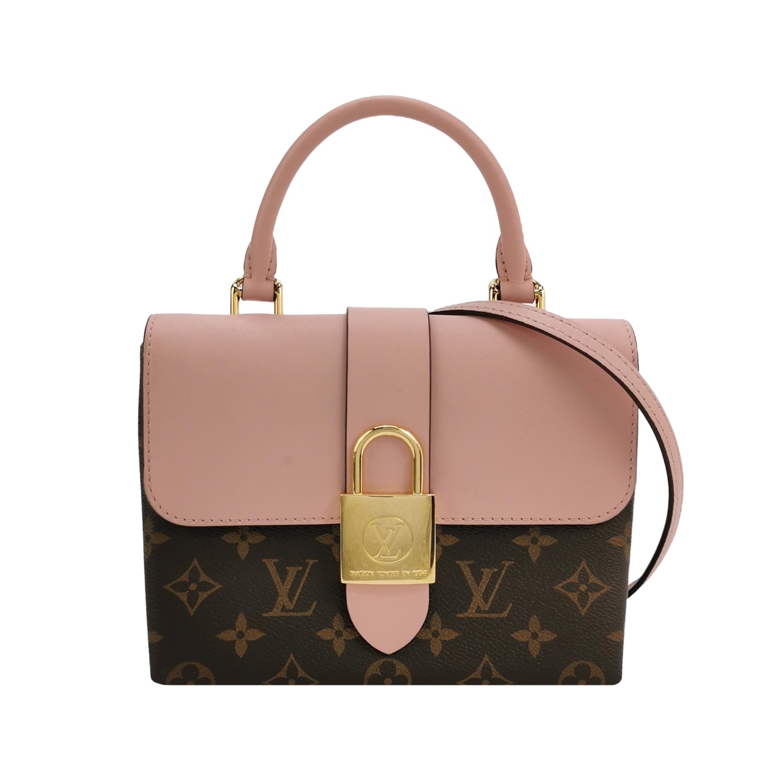 Louis Vuitton(LV) Locky Handbag Monogram Canvas with Leather BB — photo 1 of 15