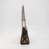 Gucci Padlock Chain Tote Printed GG Coated Canvas Small — thumbnail 3