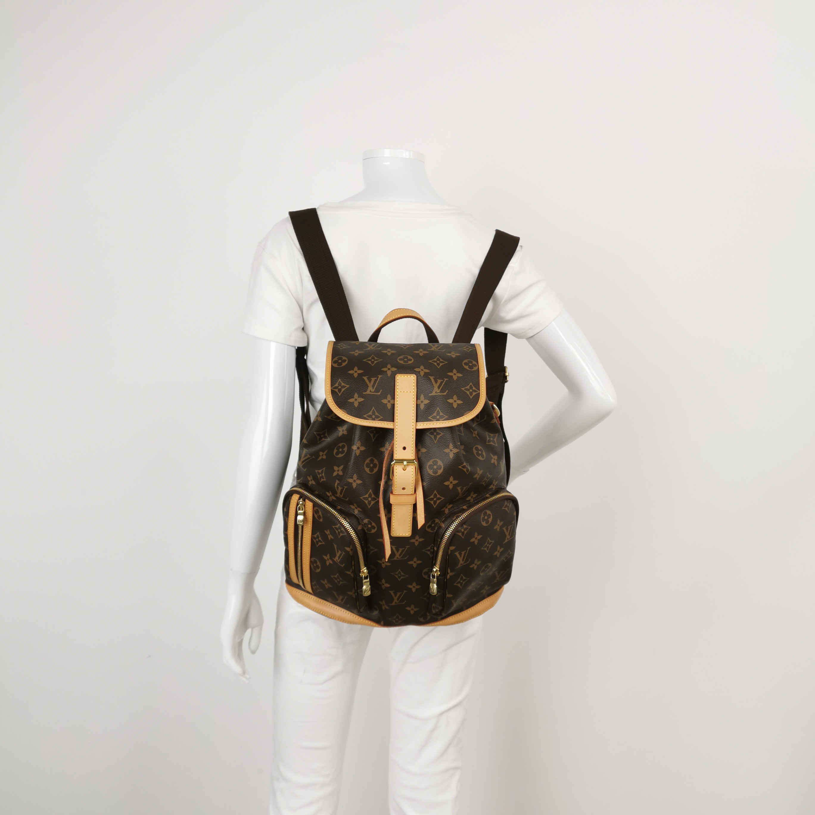Louis Vuitton(LV) Bosphore Backpack Monogram Canvas — alternate view