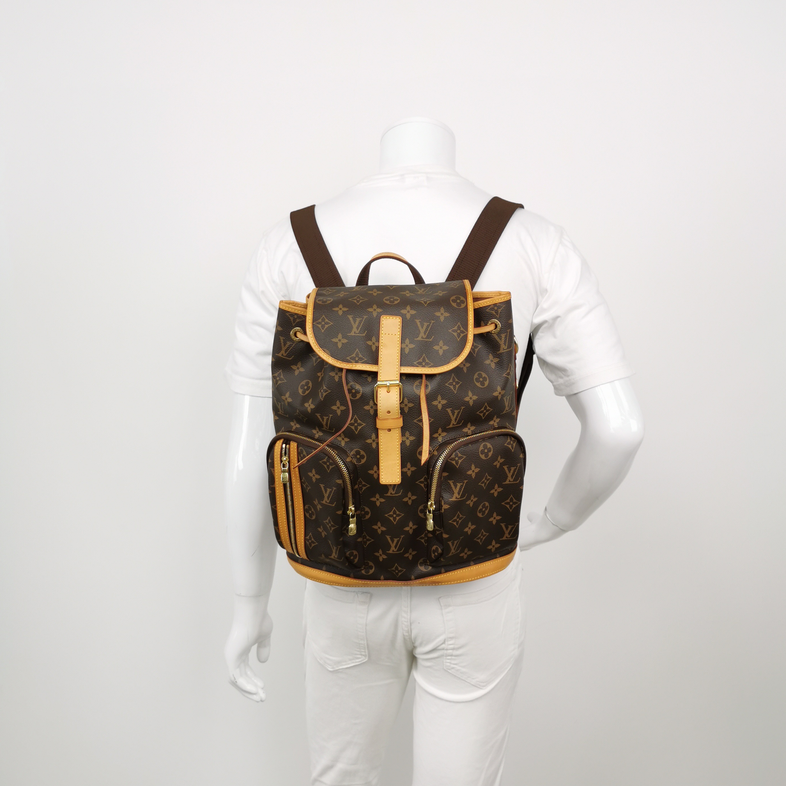 Louis Vuitton(LV) Bosphore Backpack Monogram Canvas — alternate view