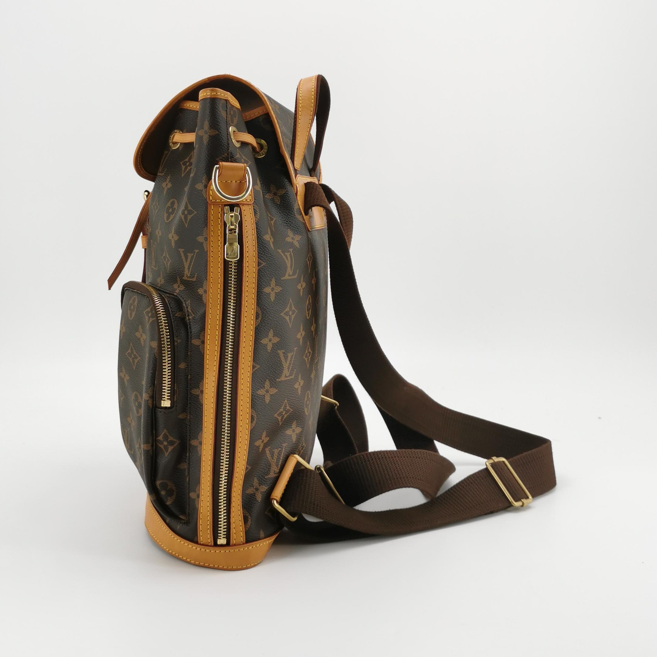 Louis Vuitton(LV) Bosphore Backpack Monogram Canvas — photo 4 of 20
