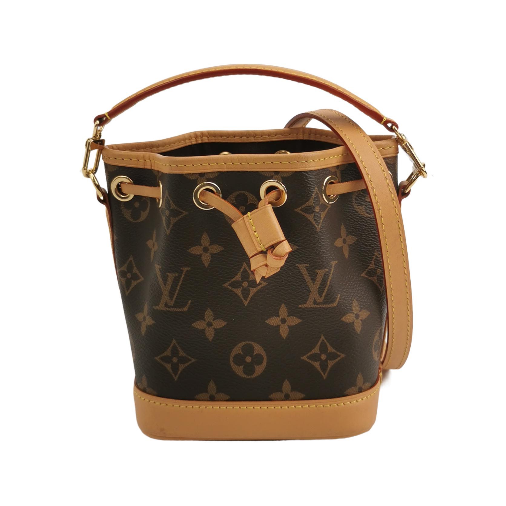 Louis Vuitton Noe NM Handbag Monogram Canvas Nano