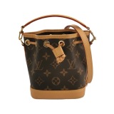 Louis Vuitton(LV) Noe NM Handbag Monogram Canvas Nano — thumbnail 1