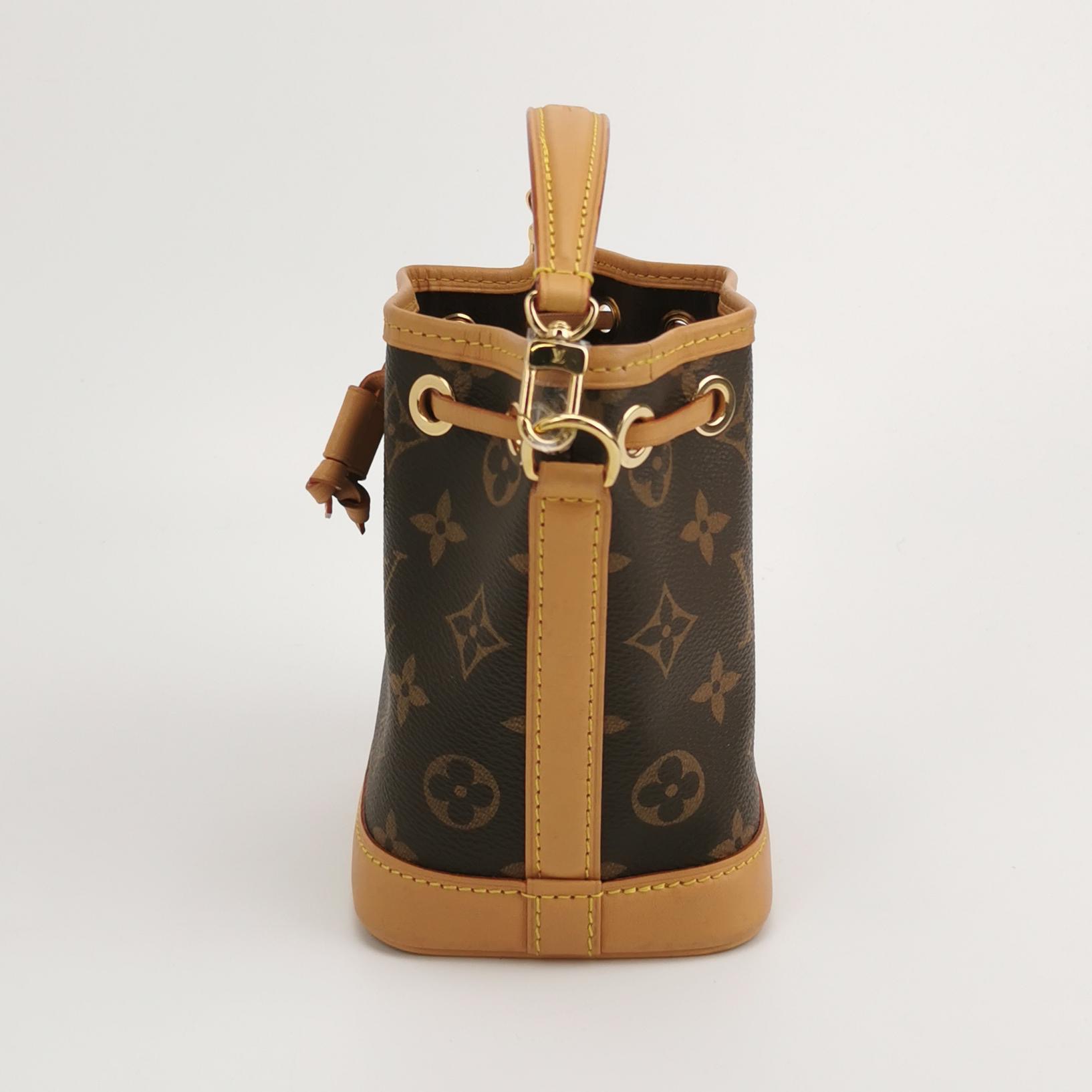 Louis Vuitton Noe NM Handbag Monogram Canvas Nano