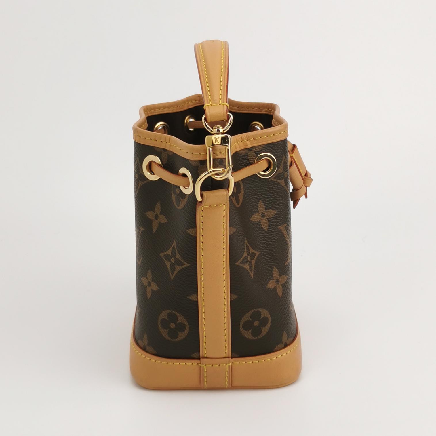 Louis Vuitton Noe NM Handbag Monogram Canvas Nano