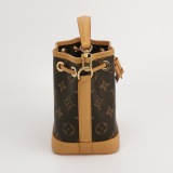 Louis Vuitton(LV) Noe NM Handbag Monogram Canvas Nano — thumbnail 4