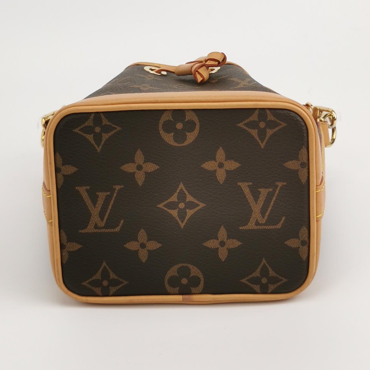 Louis Vuitton Noe NM Handbag Monogram Canvas Nano