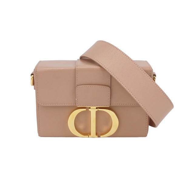 Christian Dior 30 Montaigne Box Bag Leather — pre-owned, Vierlot