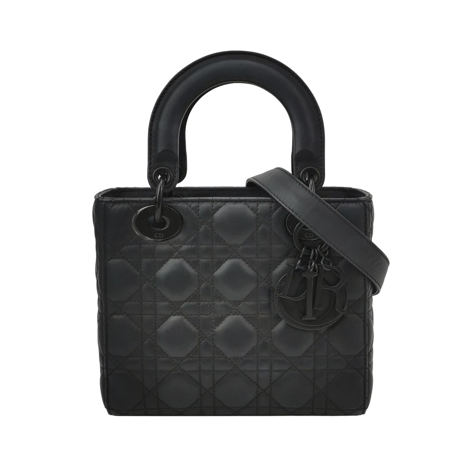 Christian Dior Ultra Matte Lady Dior Chain Bag Cannage Quilt Calfskin Small — photo 1 of 17