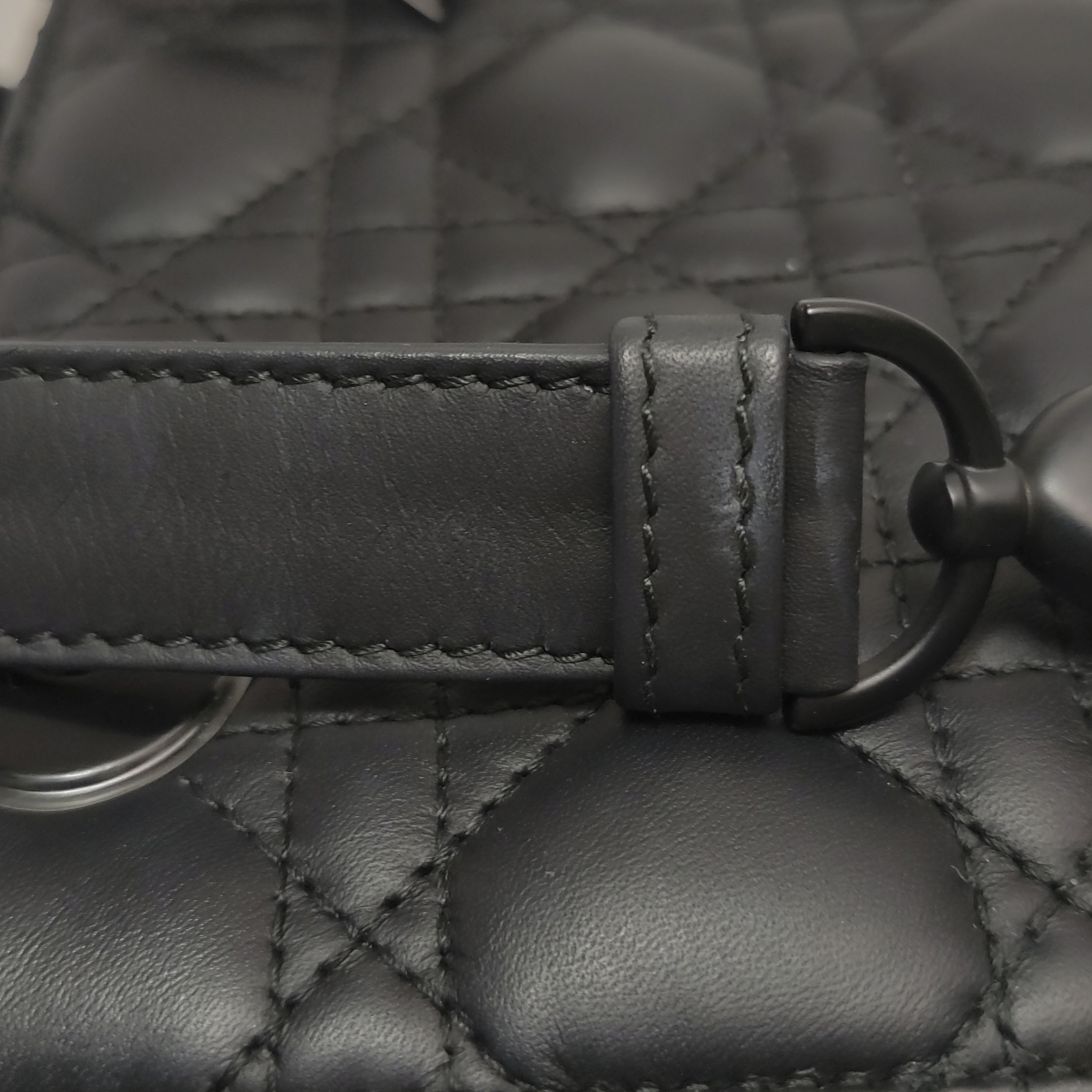 Christian Dior Ultra Matte Lady Dior Chain Bag Cannage Quilt Calfskin Small — photo 16 of 17
