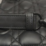 Christian Dior Ultra Matte Lady Dior Chain Bag Cannage Quilt Calfskin Small — thumbnail 16