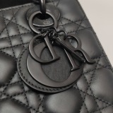 Christian Dior Ultra Matte Lady Dior Chain Bag Cannage Quilt Calfskin Small — thumbnail 13