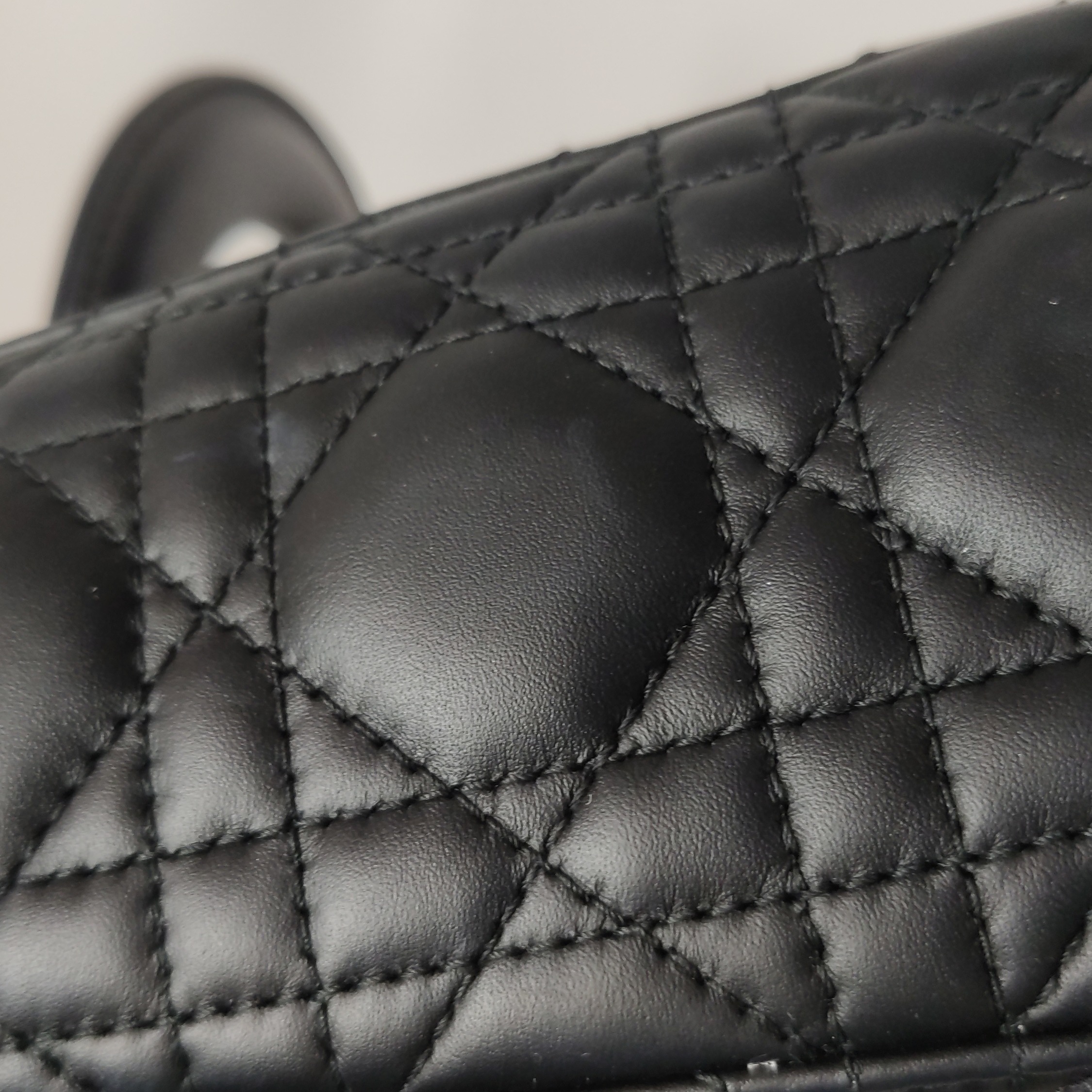Christian Dior Ultra Matte Lady Dior Chain Bag Cannage Quilt Calfskin Small — photo 10 of 17
