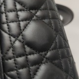 Christian Dior Ultra Matte Lady Dior Chain Bag Cannage Quilt Calfskin Small — thumbnail 10