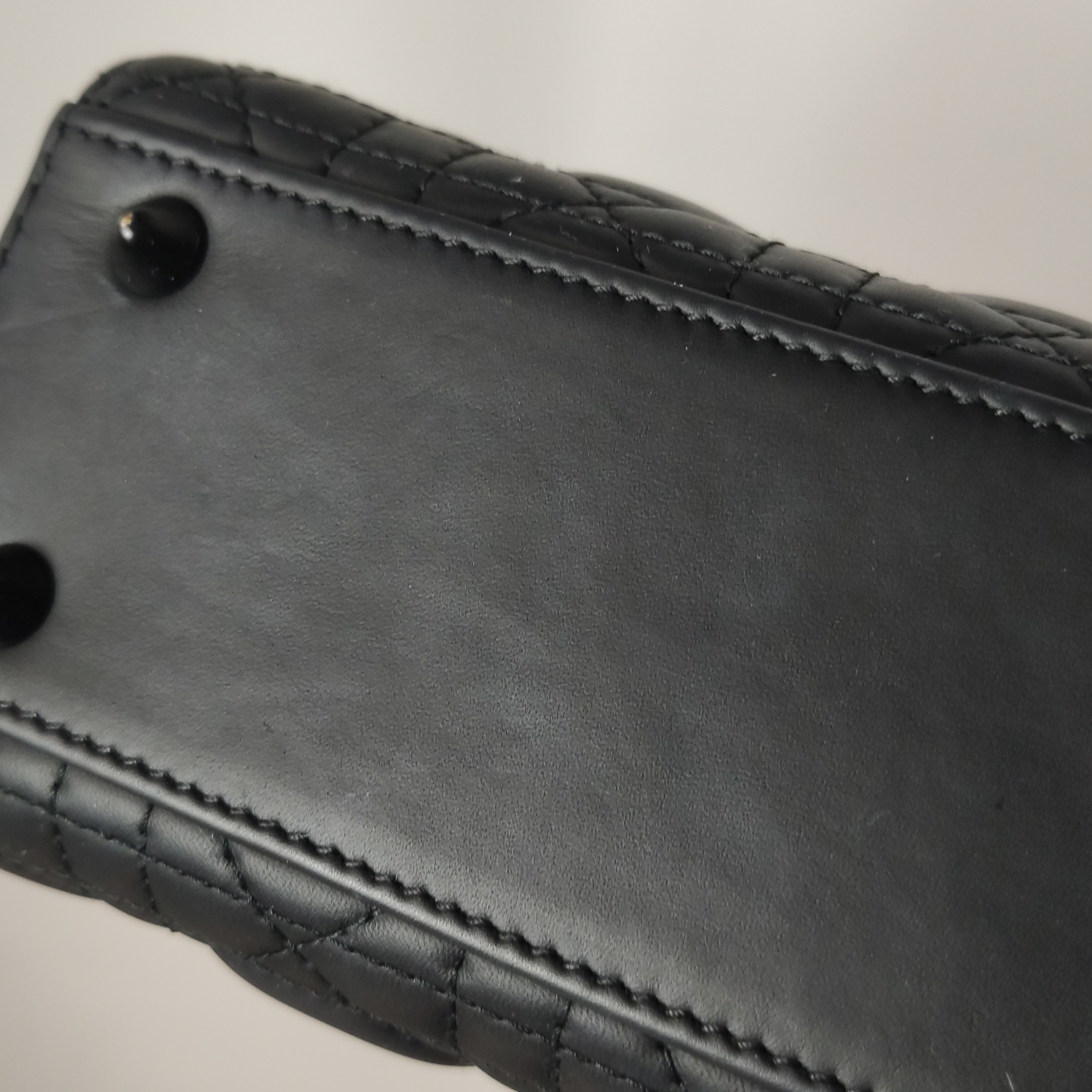 Christian Dior Ultra Matte Lady Dior Chain Bag Cannage Quilt Calfskin Small — photo 7 of 17