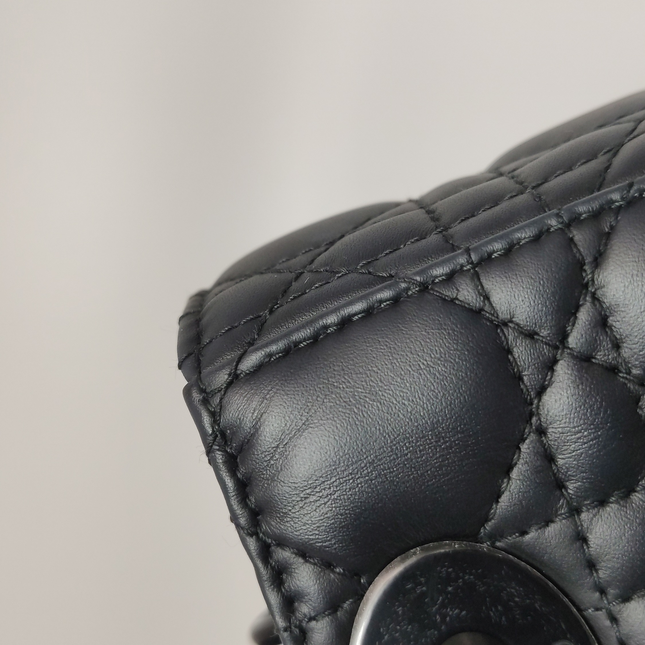 Christian Dior Ultra Matte Lady Dior Chain Bag Cannage Quilt Calfskin Small — photo 12 of 17