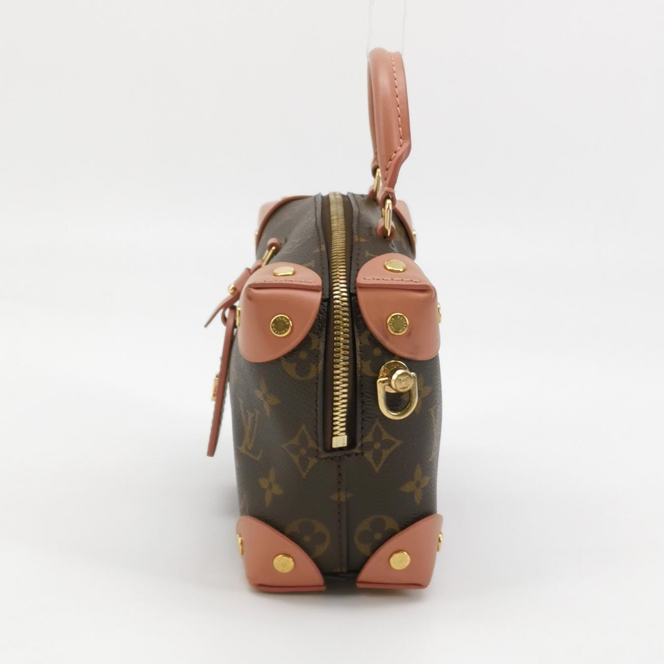 Louis Vuitton(LV) Petite Malle Souple Handbag Monogram Canvas — photo 4 of 17