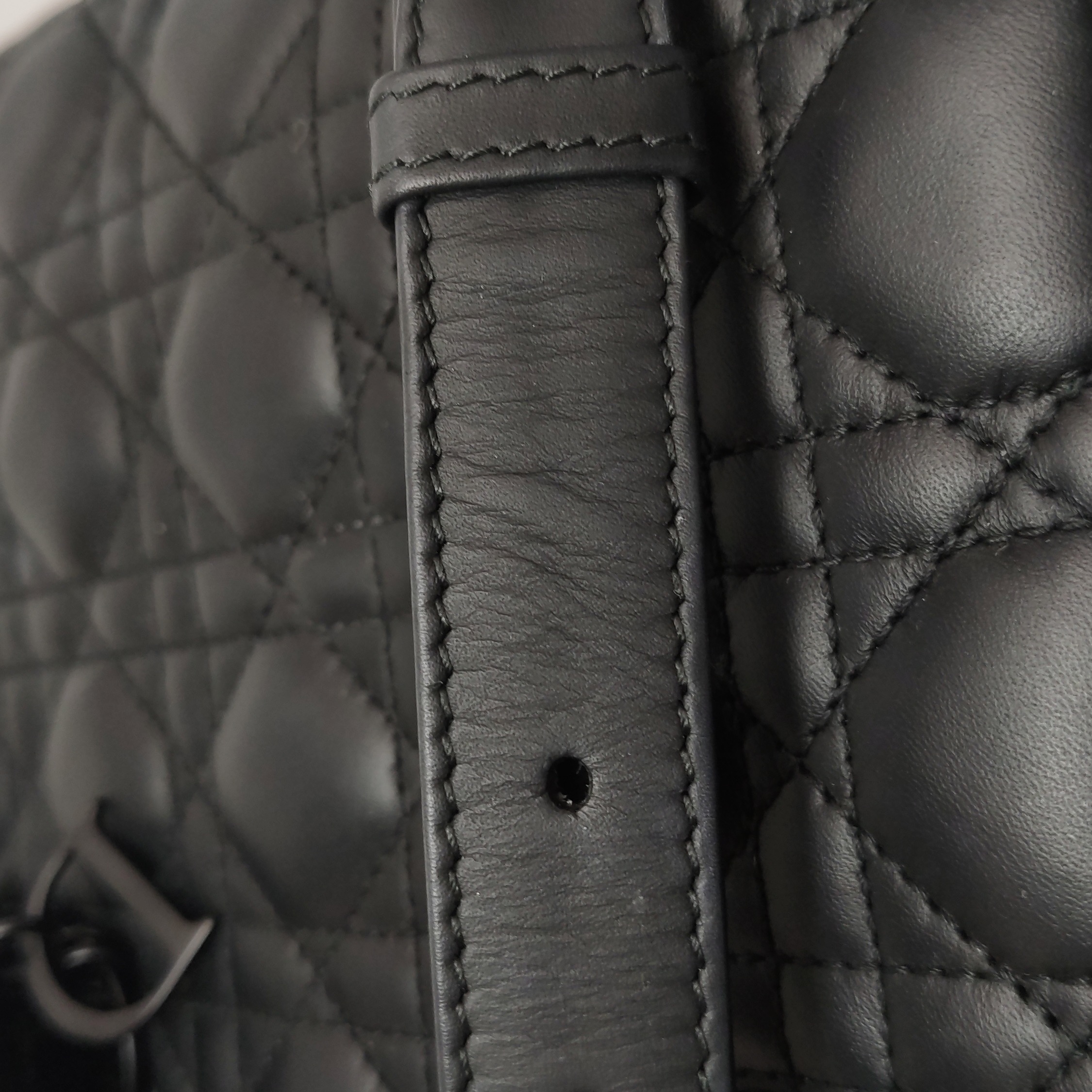Christian Dior Ultra Matte Lady Dior Chain Bag Cannage Quilt Calfskin Small — photo 15 of 17