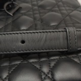 Christian Dior Ultra Matte Lady Dior Chain Bag Cannage Quilt Calfskin Small — thumbnail 15