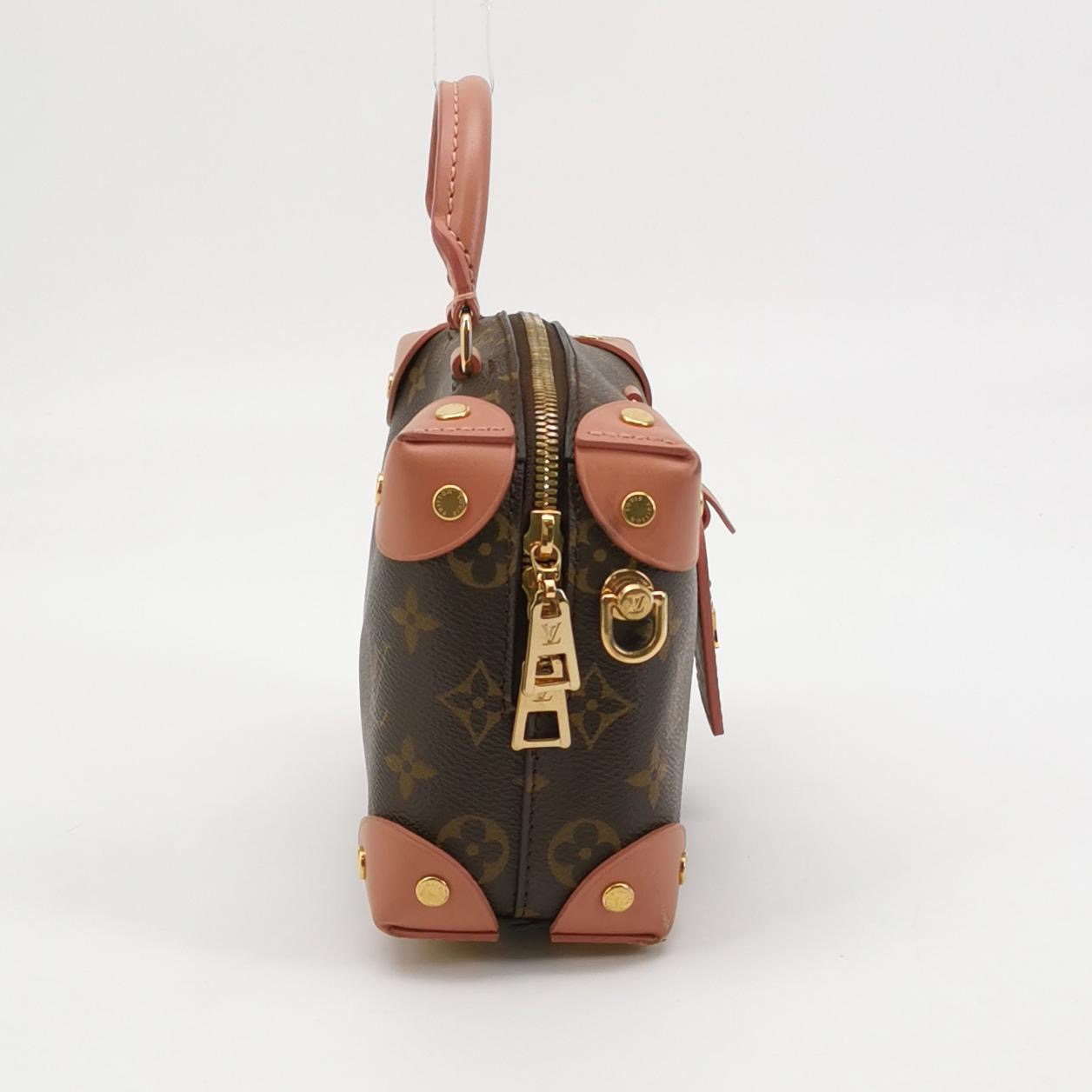 Louis Vuitton(LV) Petite Malle Souple Handbag Monogram Canvas — photo 5 of 17