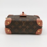Louis Vuitton(LV) Petite Malle Souple Handbag Monogram Canvas — thumbnail 6