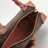 Louis Vuitton(LV) Petite Malle Souple Handbag Monogram Canvas — thumbnail 7