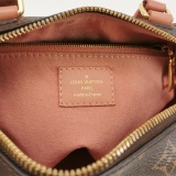 Louis Vuitton(LV) Petite Malle Souple Handbag Monogram Canvas — thumbnail 8
