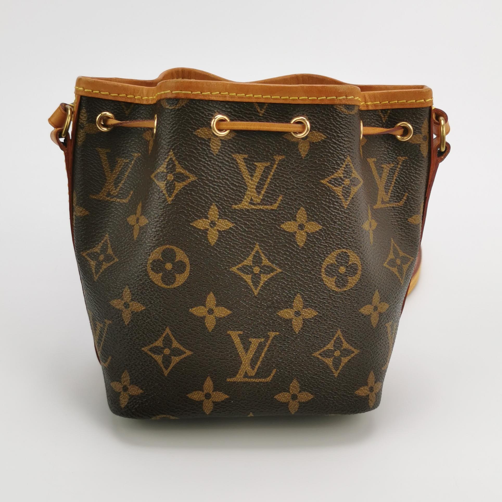 Louis Vuitton(LV) Noe Handbag Monogram Canvas Nano — photo 5 of 15