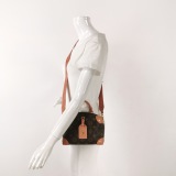 Louis Vuitton(LV) Petite Malle Souple Handbag Monogram Canvas — thumbnail 3