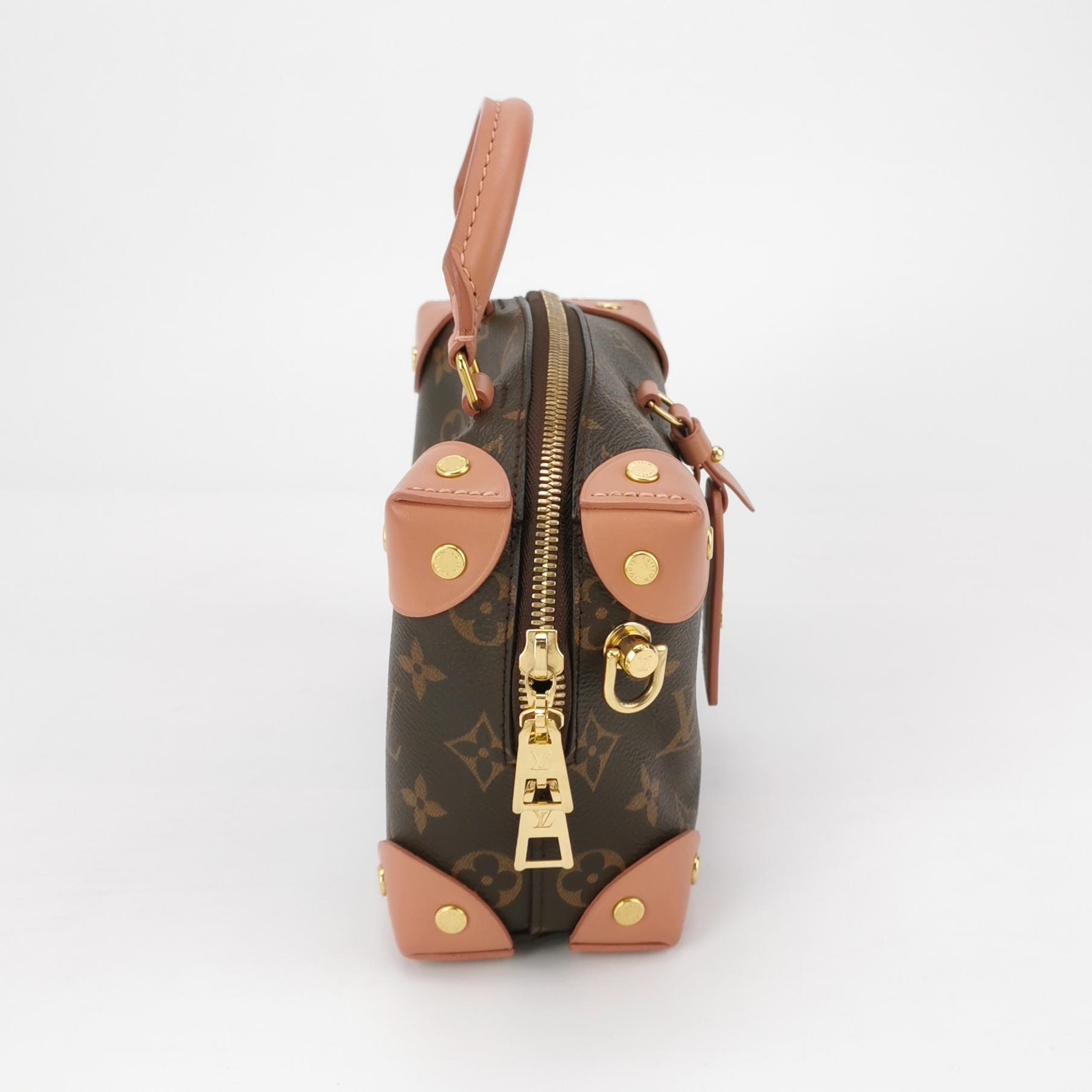 Louis Vuitton(LV) Petite Malle Souple Handbag Monogram Canvas — photo 5 of 13