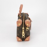 Louis Vuitton(LV) Petite Malle Souple Handbag Monogram Canvas — thumbnail 5