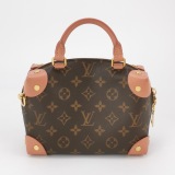 Louis Vuitton(LV) Petite Malle Souple Handbag Monogram Canvas — thumbnail 2