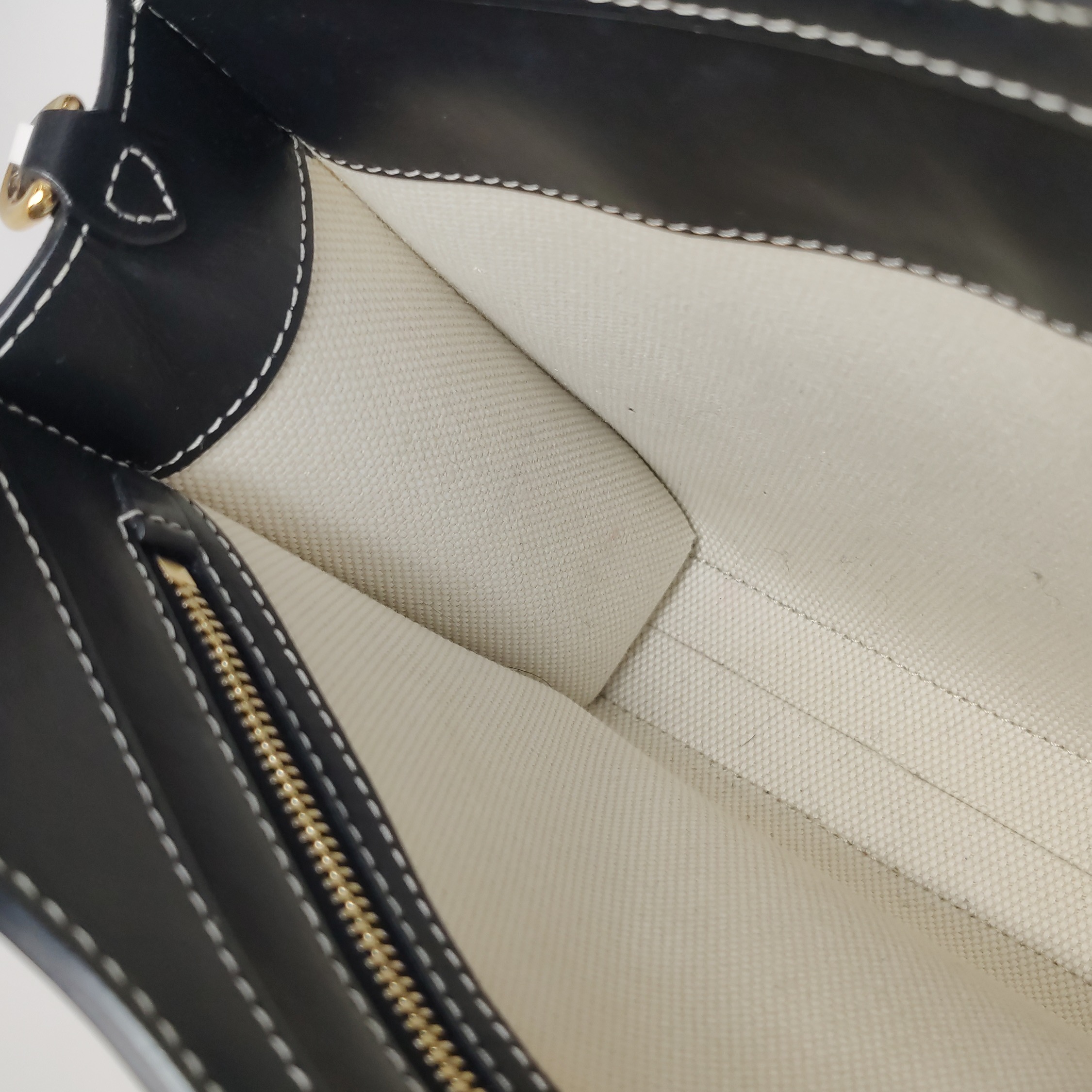 Burberry Logo Pocket Tote Canvas with Leather Mini — photo 9 of 17