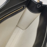 Burberry Logo Pocket Tote Canvas with Leather Mini — thumbnail 9