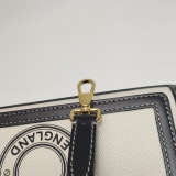 Burberry Logo Pocket Tote Canvas with Leather Mini — thumbnail 14