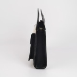 Burberry Logo Pocket Tote Canvas with Leather Mini — thumbnail 4