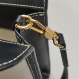 Burberry Logo Pocket Tote Canvas with Leather Mini — thumbnail 9